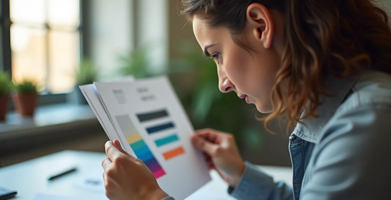 Système de validation visuelle pour cohérence de marque