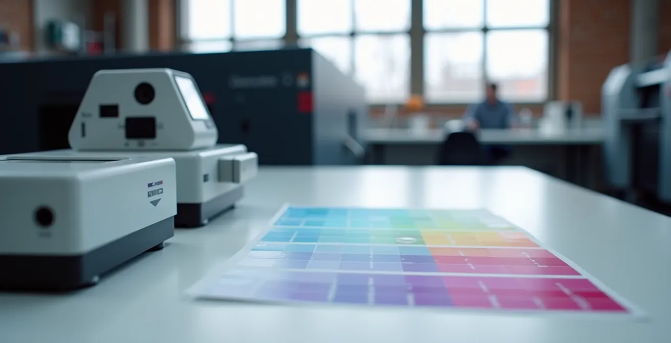 Visualisation du gamut colorimétrique comparant les espaces RVB et CMJN avec les couleurs québécoises