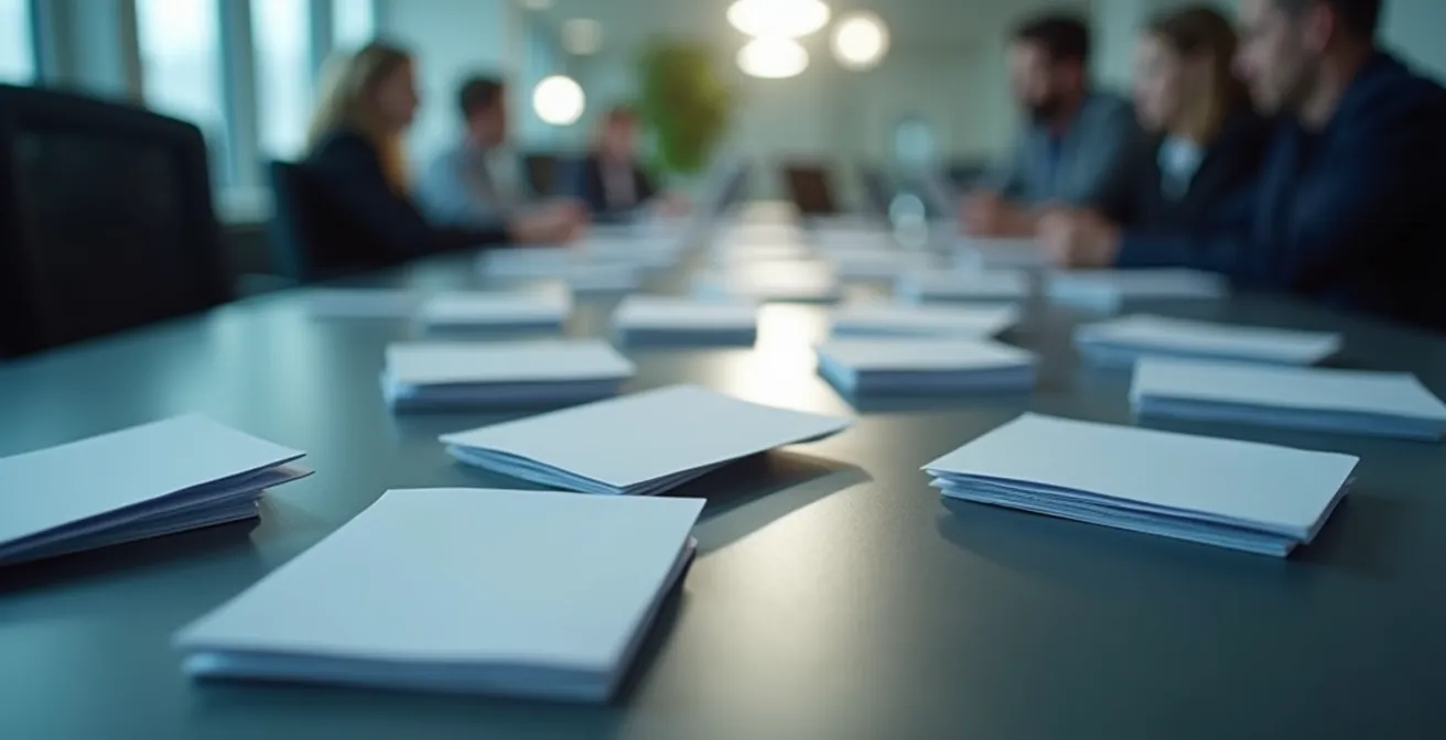 Interface de gestion automatisée pour cartes d'affaires d'entreprise